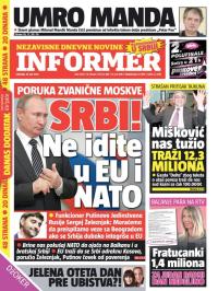 Informer - broj 1256, 16. jun 2016.