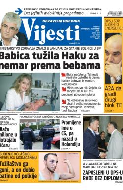 Vijesti - broj 6000, 8. dec 2014.