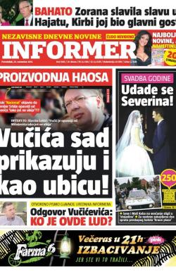 Informer - broj 1085, 23. nov 2015.