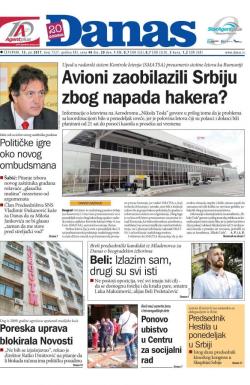 Danas - broj 7227, 13. jul 2017.
