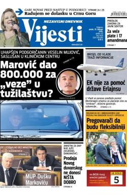 Vijesti - broj 6430, 19. feb 2016.