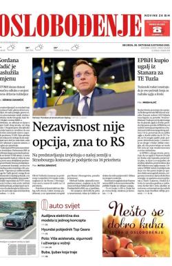 Oslobođenje - broj 26818, 20. okt 2021.
