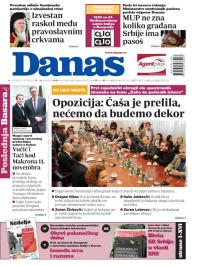 Danas - broj 7684-7685, 13. okt 2018.