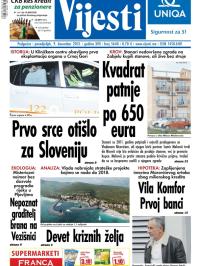 Vijesti - broj 5640, 9. dec 2013.