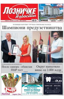 Lozničke novosti - broj 697, 23. jul 2021.