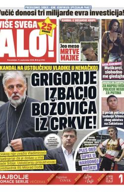 Alo - broj 3793, 17. sep 2018.
