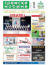 Sremske Novine - broj 3275, 6. dec 2023.