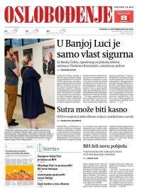 Oslobođenje - broj 25787, 11. sep 2018.