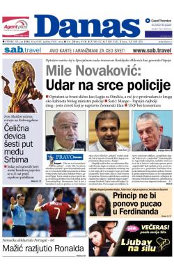 Danas - broj 6105, 17. jun 2014.