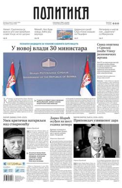 Politika - broj 40002, 15. apr 2025.