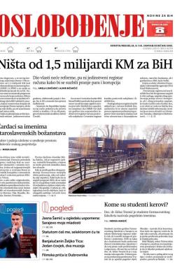 Oslobođenje - broj 26579, 9. jan 2021.