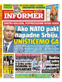 Informer - broj 1571, 26. jun 2017.