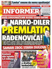 Informer CG - broj 1103, 14. dec 2015.