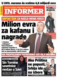 Informer - broj 270, 25. mar 2013.