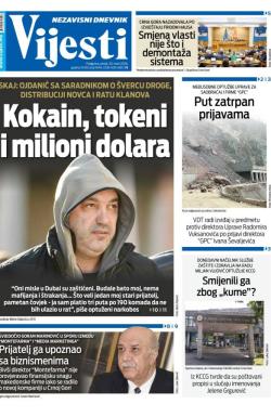 Vijesti - broj 10014, 20. mar 2026.