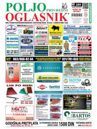 Poljoprivredni Oglasnik - broj 289, 11. mar 2015.