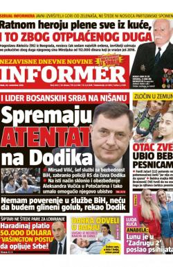 Informer - broj 2012, 30. nov 2018.