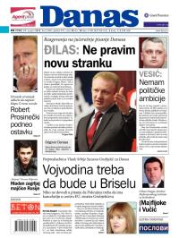 Danas - broj 5440, 21. avg 2012.