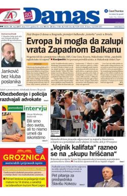 Danas - broj 7177, 24. maj 2017.