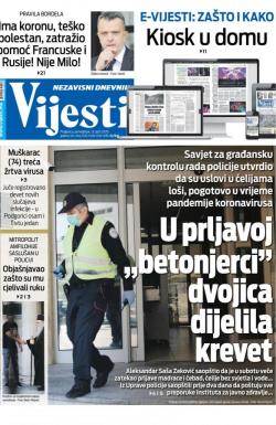 Vijesti - broj 7910, 13. apr 2020.