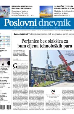 Poslovni Dnevnik - broj 4865, 23. jun 2023.