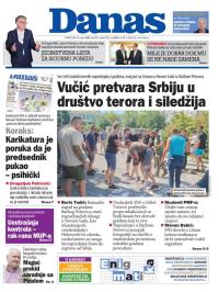 Danas - broj 9987, 11. avg 2025.