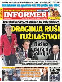 Informer CG - broj 1132, 21. jan 2016.