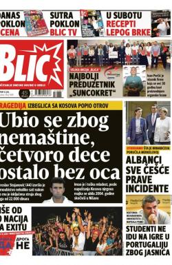 Blic - broj 7688, 12. jul 2018.