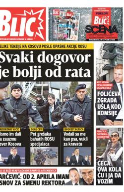 Blic - broj 7585, 28. mar 2018.