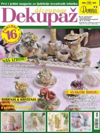 Donna dekupaž - broj 16, 25. mar 2018.