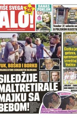 Alo - broj 3694, 10. jun 2018.
