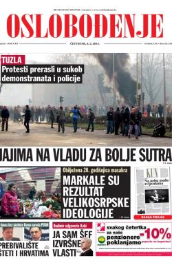 Oslobođenje - broj 24.128, 6. feb 2014.