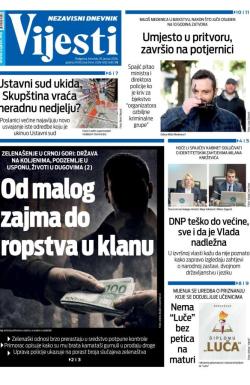 Vijesti - broj 9964, 29. jan 2026.