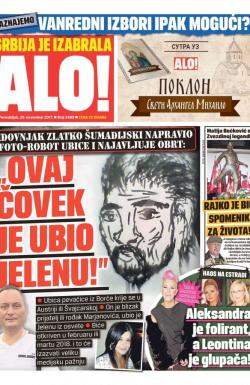 Alo - broj 3499, 20. nov 2017.