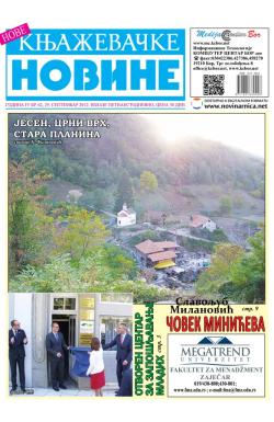 Nove knjaževačke novine - broj 62, 29. sep 2012.
