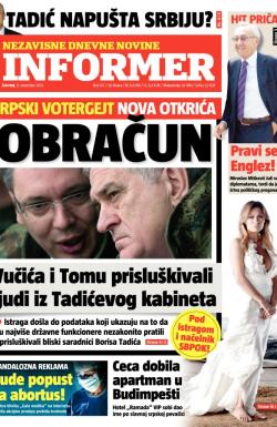 Informer - broj 157, 8. nov 2012.