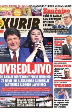 Kurir - broj 4133, 31. avg 2025.