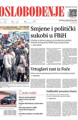 Oslobođenje - broj 28162, 11. mar 2026.