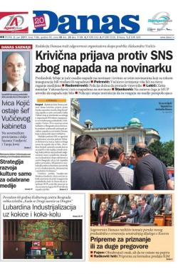 Danas - broj 7186, 2. jun 2017.