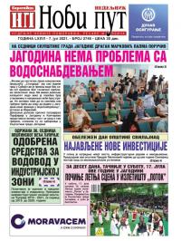 Novi put, Jagodina - broj 2746, 7. jul 2021.