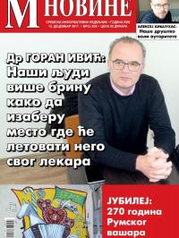 M Novine, Sr. Mitrovica - broj 834, 13. dec 2017.