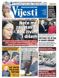 Vijesti - broj 5836, 27. jun 2014.