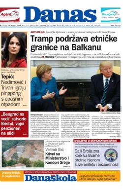 Danas - broj 7639, 29. avg 2018.