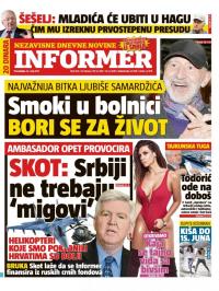 Informer - broj 1541, 22. maj 2017.