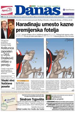 Danas - broj 5541, 30. nov 2012.