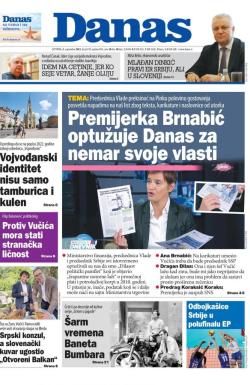 Danas - broj 8739, 2. sep 2021.