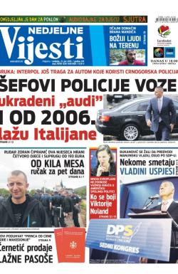 Vijesti - broj 6190, 21. jun 2015.