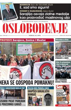 Oslobođenje - broj 24.166, 16. mar 2014.