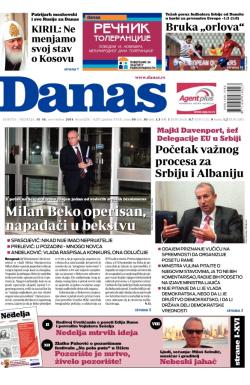 Danas - broj 6256-6257, 15. nov 2014.