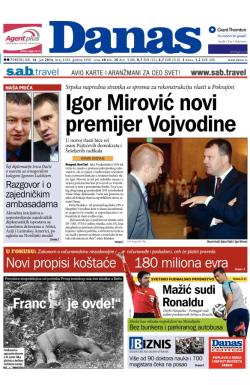 Danas - broj 6104, 16. jun 2014.